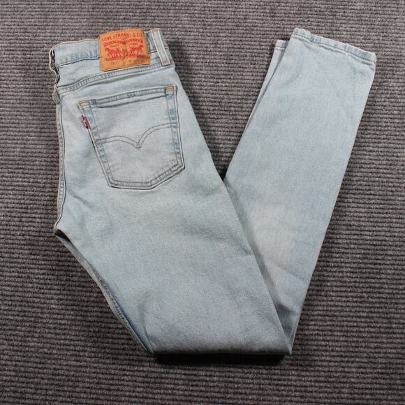 Levi’s 510 Skinny Jeans Men’s 28x32 Light Wash Stretch Denim - Picture 1 of 9